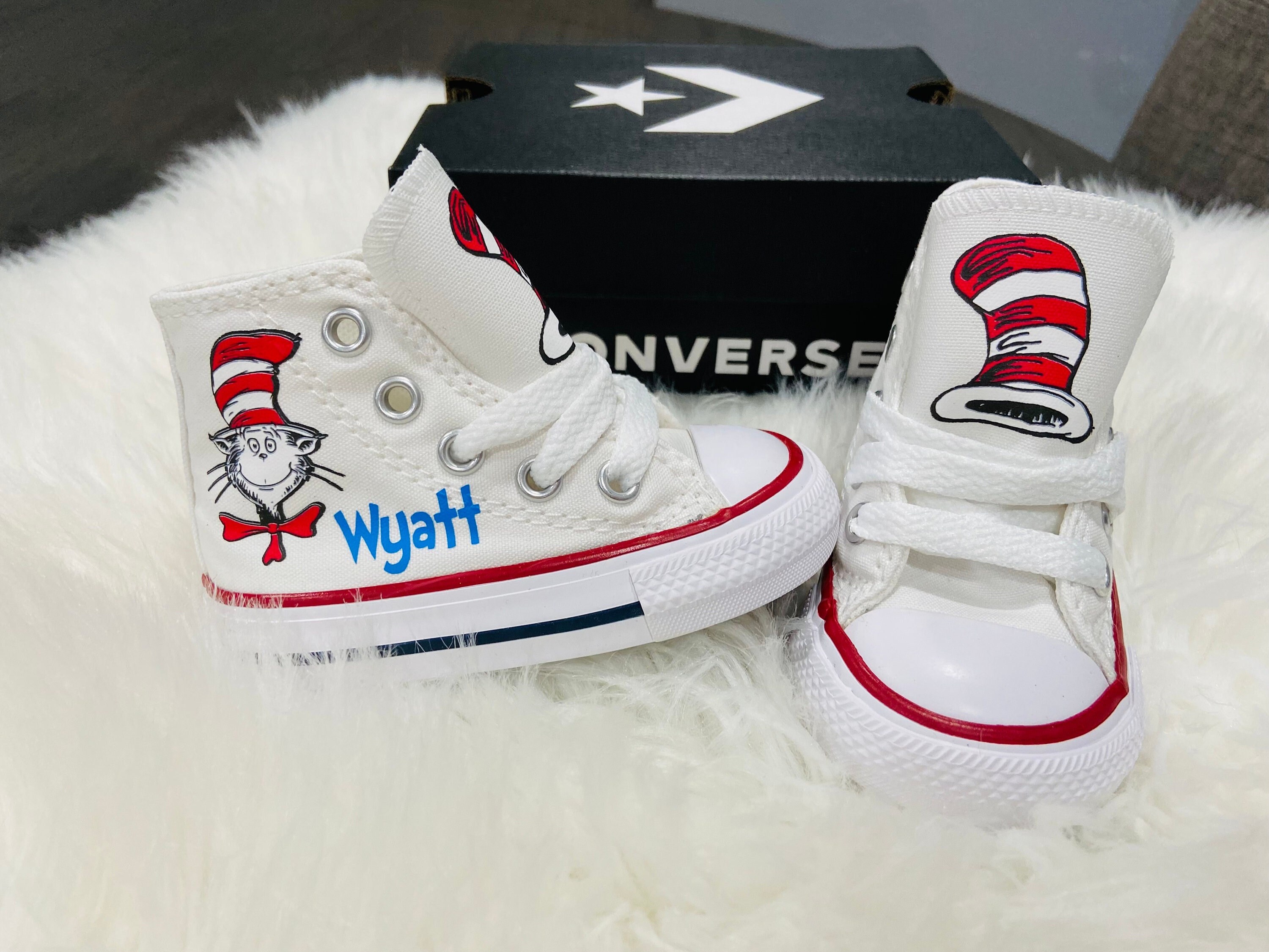 Dr Seuss Converse - Etsy Dr Seuss Converse - Etsy