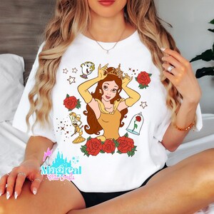 Princess Belle shirts, Princess Park T-shirts, Disney princess shirts, Family shirts, Disney family shirts, Beauty and the beast