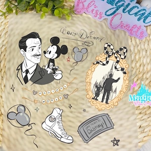 Mickey Retro Park Ready To heat Press/ Heat Transfer Dtf/ Heat Transfer Vinyl/DTF