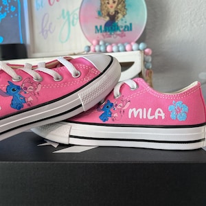 Stitch and Angel Custom Converse