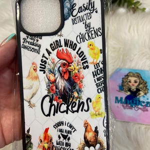 Chicken lady : coques de portables personnalisées, coques de portables i, coques de portables personnalisées,
