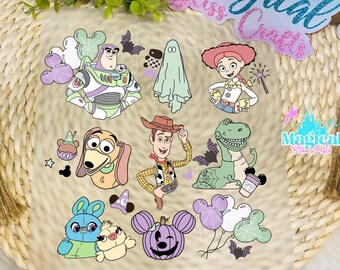 Halloween Toy story Ready To heat Press/ Heat Transfer Dtf/  Heat Transfer Vinyl/ toy story DTF