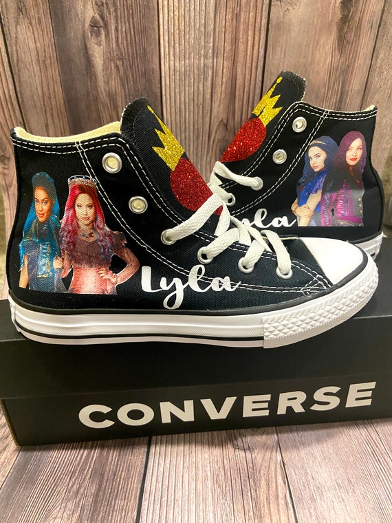 Descendants Custom Converse Etsy UK
