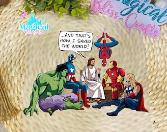 Heroes Christian Ready To heat Press/ Heat Transfer Dtf/ Christian Heat Transfer Vinyl/ DTF