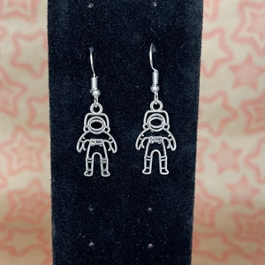 Spaceman Earrings
