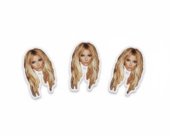 Britney Spears Face Stickers
