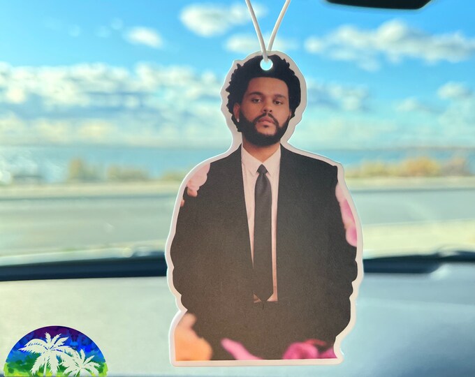 The Weeknd Air Freshener Etsy