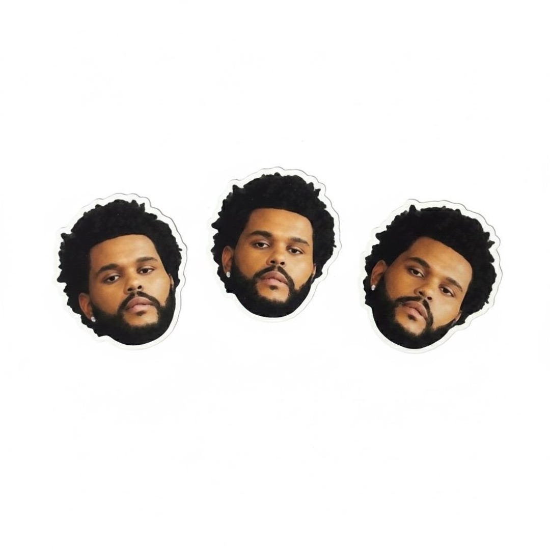 The Weeknd Face Stickers - Etsy