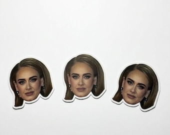 Adele Face Stickers