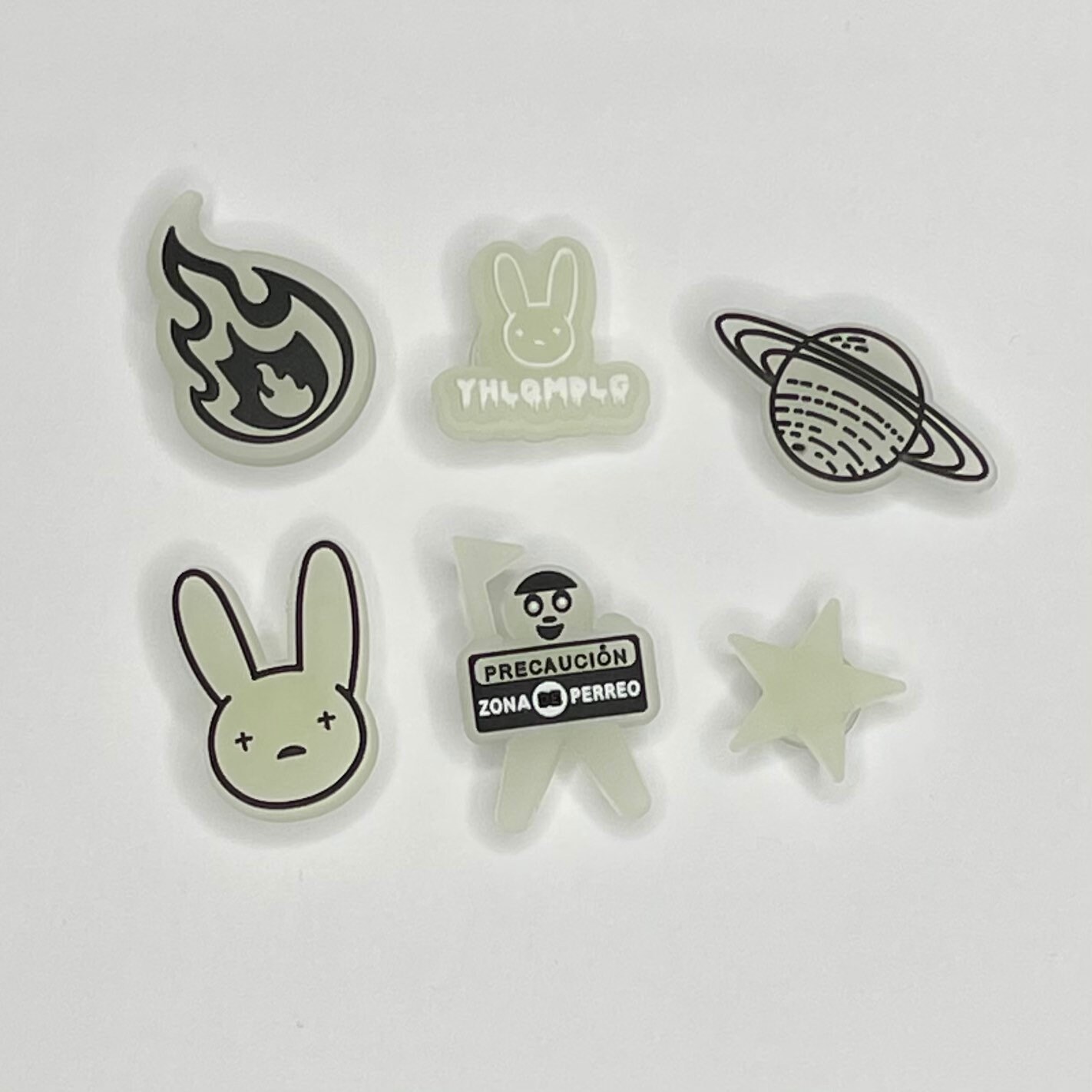 Best Seller Custom Inspired Bad Bunny Shoe Charms