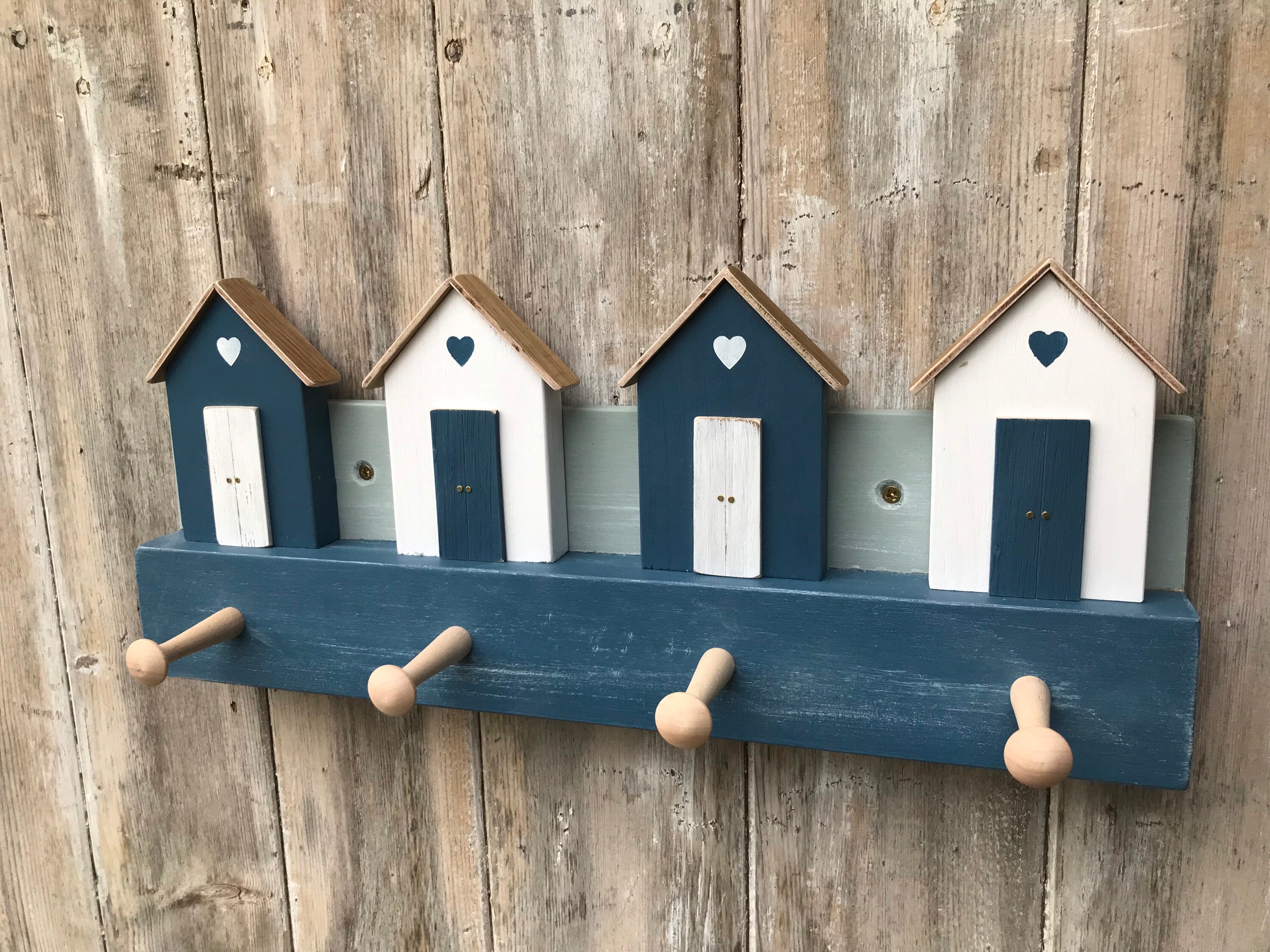 Beach hut coat hooks hotsell