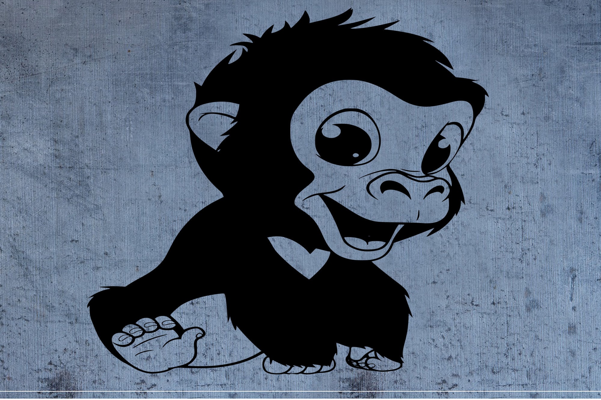 Cute Baby Gorilla SVG Cut File T-shirt Cricut SVG Digital File - Etsy  Australia