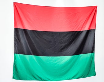 Pan African Flag 50 x 60 Wall Tapestry