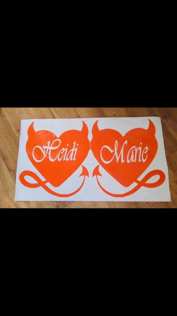 Personalised wall decal. Etsy