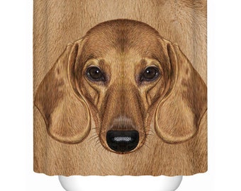 Dachshund Shower Curtain Etsy
