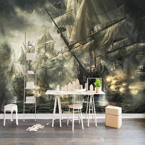 Cafe Wallpaper Cafe Wall Mural Restaurant Wallpaper Pirate - Etsy Cafe Wallpaper Cafe Wall Mural Restaurant Wallpaper Pirate - Etsy