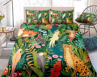jungle bedding twin