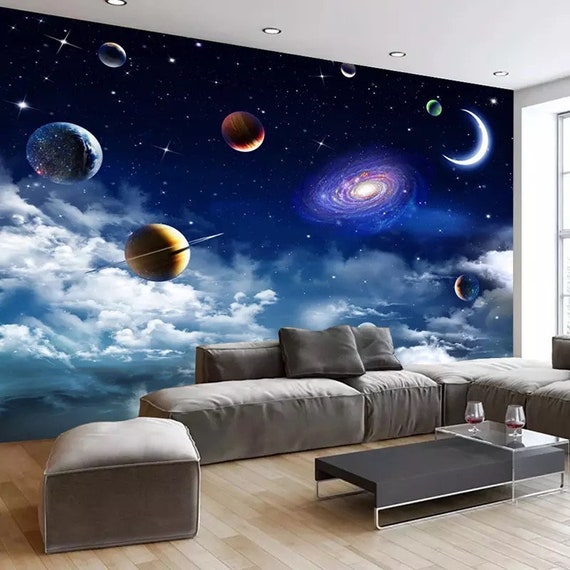 Solar System Wallpaper Wall Mural Galaxy - 3d Wall Mural Wallpaper Galaxy Solar System Wallpaper Wall Mural Galaxy - 3d Wall Mural Wallpaper Galaxy