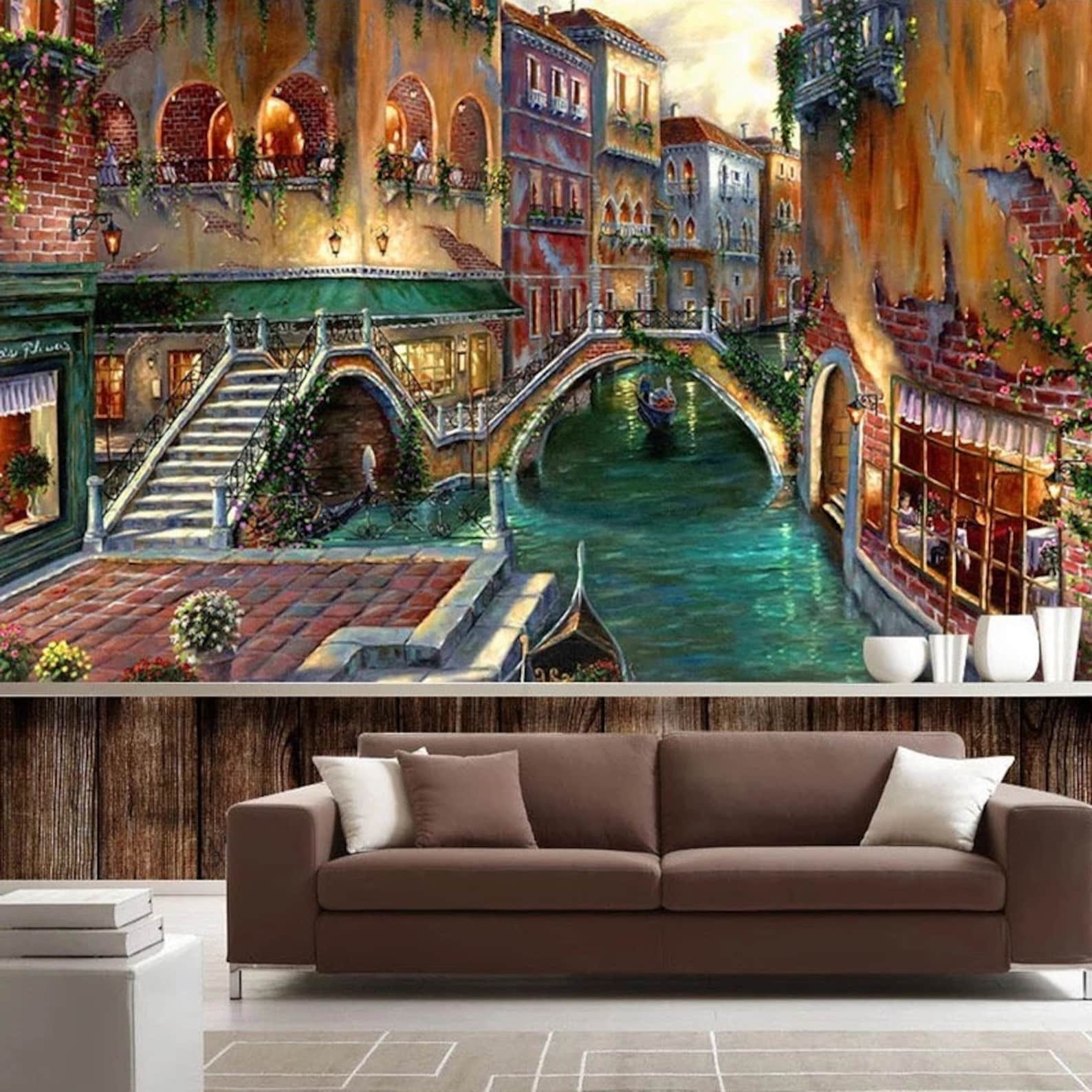 Venice Wallpaper Venice Wall Mural Italy Wallpaper Italy - Etsy