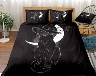 black cat bed