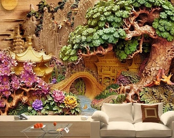 Enchanted Forest Wallpaper Fantasy Enchanted Magical Forest - Etsy Enchanted Forest Wallpaper Fantasy Enchanted Magical Forest - Etsy