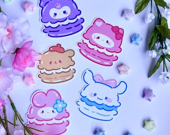 Macaron Cookie Characters