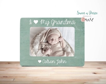 Mother's Day Grandma Gift | Grandma Frame | Gift for Grandma | Christmas Grandma Gift | Personalized Picture Frame Grandma Personalized Gift