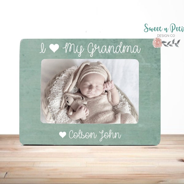 Mother's Day Grandma Gift | Grandma Frame | Gift for Grandma | Christmas Grandma Gift | Personalized Picture Frame Grandma Personalized Gift