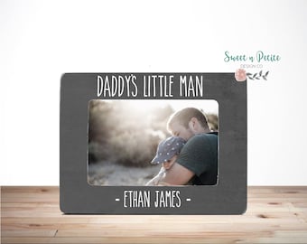New Dad Gift Dad Picture Frame Gift for Dad Father Day Gift Daddy's Boy Picture Frame Daddys Buddy Gift Personalized Dad 4x6