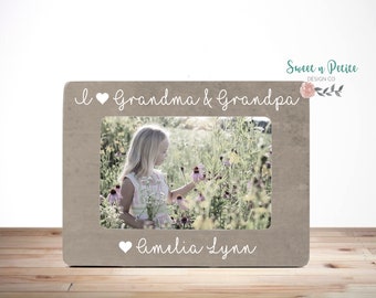 Grandparents Picture Frame Grandparents Gift Grandma & Grandpa Gift Grandma and Grandpa Picture Frame Fully Customizable 4x6