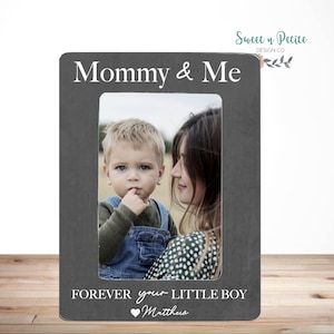 New Mom Personalized Picture Frame, First Mothers Day, New Mommy Gift, Gift for Wife