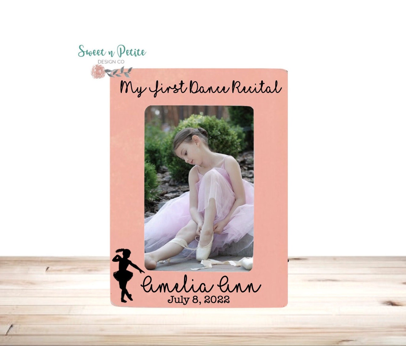 Dance Recital Frame, Dance Recital Picture Frame, Dance Recital Gift, Gift for Dance Recital, My First Dance Recital, Dance Gift