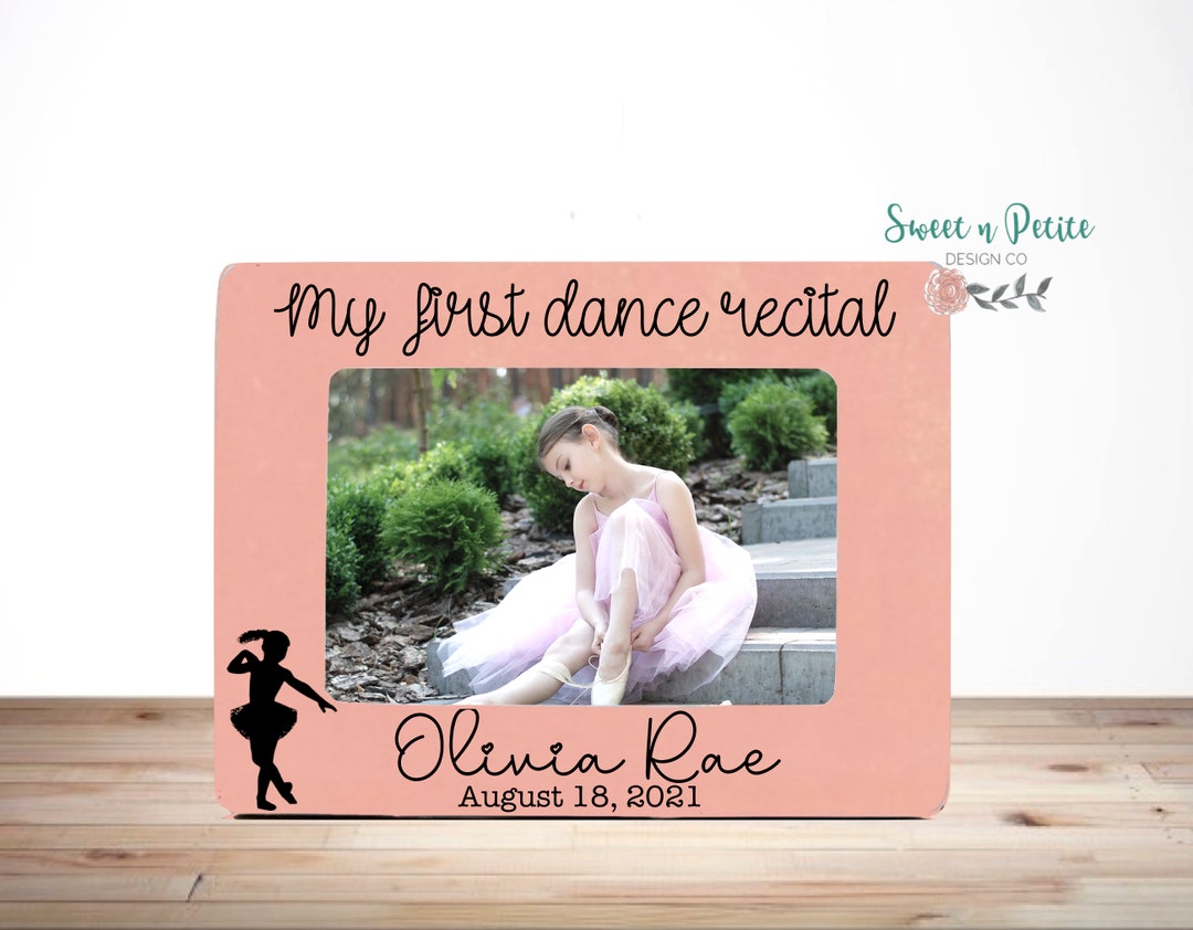 Dance Recital Frame, Dance Recital Picture Frame, Dance Recital Gift