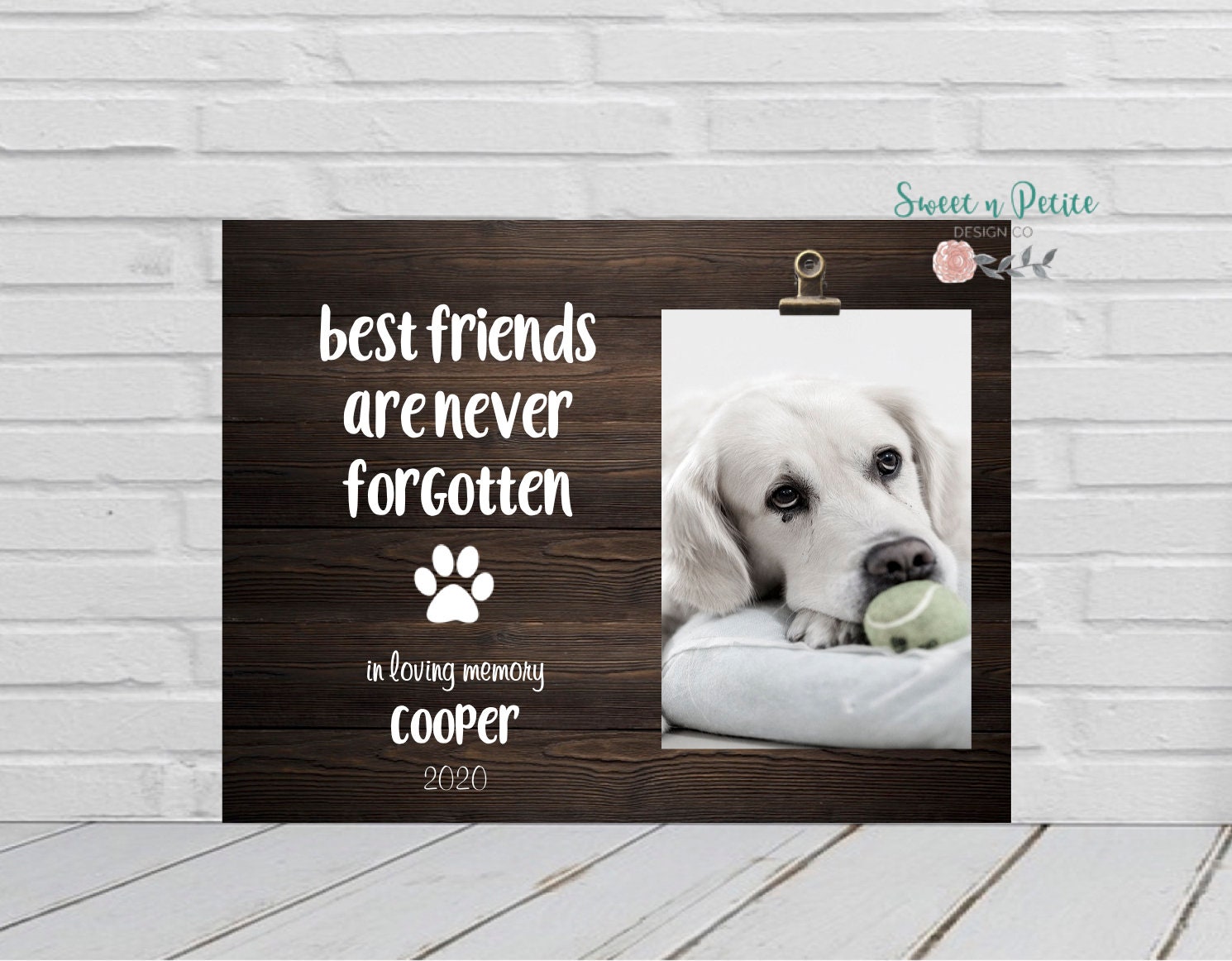 Wedding Supplies Details About Liebling Souvenir Nicht Mehr Von Meiner Seite Jute Dog Paw Pet Memorial Dsbp108 Home Garden