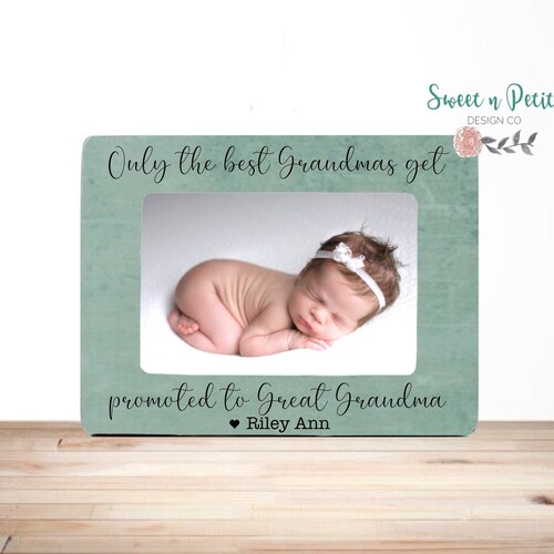 Great Grandma Gift Picture Frame for Great Grandma Gift Etsy