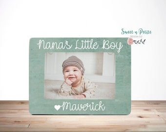 Nana Gift Nana's Picture Frame Nana's Little Boy Nana GIft Picture Frame Nana's Little Boy Grandma Nana Gigi Picture Frame 4x6