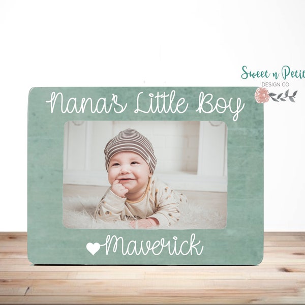 Nana Gift Nana's Picture Frame Nana's Little Boy Nana GIft Picture Frame Nana's Little Boy Grandma Nana Gigi Picture Frame 4x6
