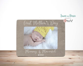 First Mother's Day Frame, Photo Frame Mother's Day Gift, 1st Mother's Day, Gift for New Mom, First Mother's day gifts, 4x6 frame