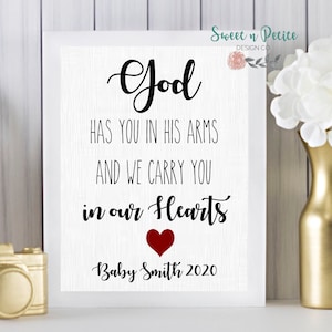 Memorial Gift, pregnancy loss, miscarriage gift, loss gift, sympathy gift, baby loss