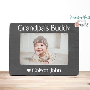 Grandpa Personalized Christmas Gift | Christmas Gift Grandpa | I Love My Grandpa | Grandpa Personalized Gift | 4x6 Picture Frame Custom