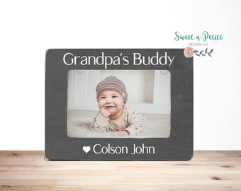 Grandpa Personalized Christmas Gift | Christmas Gift Grandpa | I Love My Grandpa | Grandpa Personalized Gift | 4x6 Picture Frame Custom