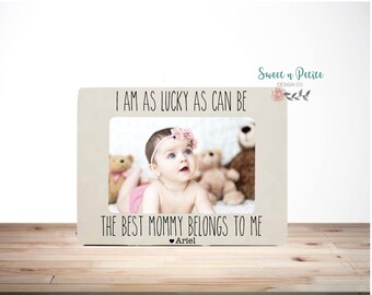 First Mother's Day Frame, Photo Frame Mother's Day Gift, 1st Mother's Day, Gift for New Mom, First Mother's day gifts, 4x6 frame