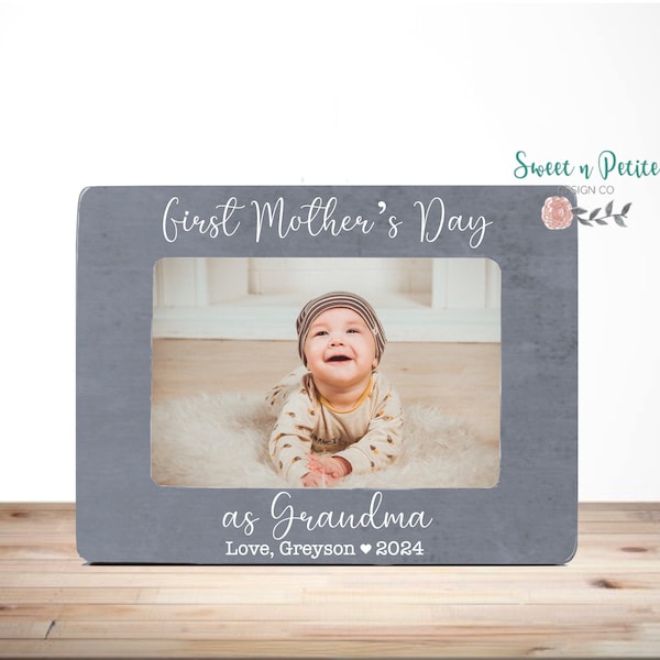 First Mother's Day as Grandma Frame, Mother's Day Gift, 1st Mother's Day as Grandma, Gift for Grandma, First Mother's day gifts Nana Gigi