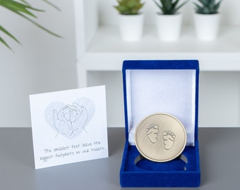 Miscarriage gifts for dad - Miscarriage Memorial Coin - Gifts for dad after Miscarriage, Infant Loss, Stillbirth