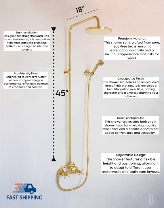 Eco-performance Handbrause – Gebürstetes Nickel, 4 Funktionen, Für Kommerzielle Anwendungen, Durchfluss 2 GPM