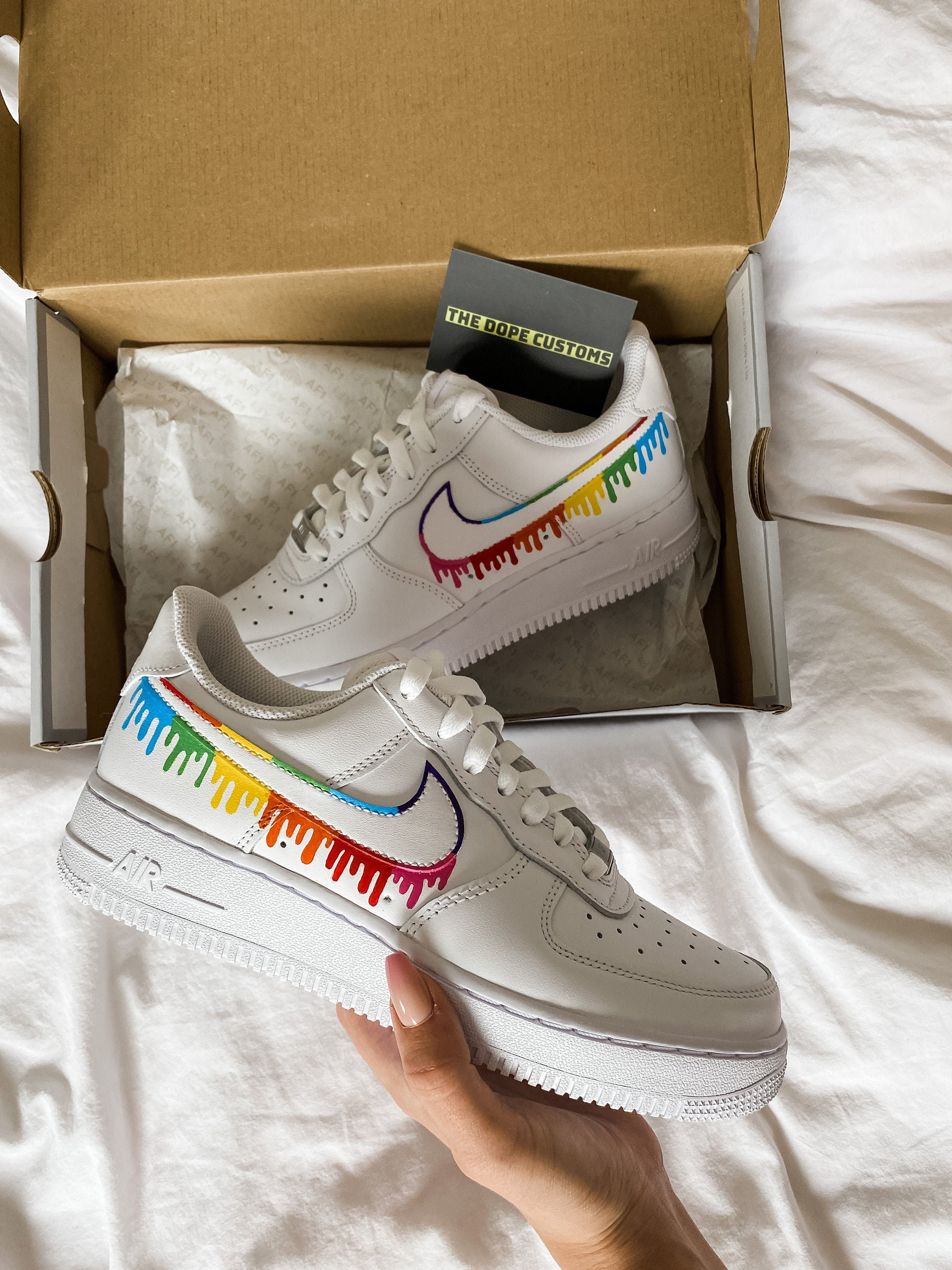 Air Force 1 Rainbow | Etsy