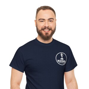 Personalized Ham Radio Amateur Radio Callsign Shirt T-shirt Call Sign Custom Navy Microphone