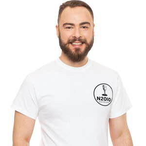 Personalized Ham Radio Amateur Radio Callsign Shirt T-shirt Call Sign Custom White Microphone