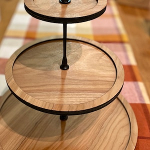 Three Tiered Tray-SVG FILE-Circle