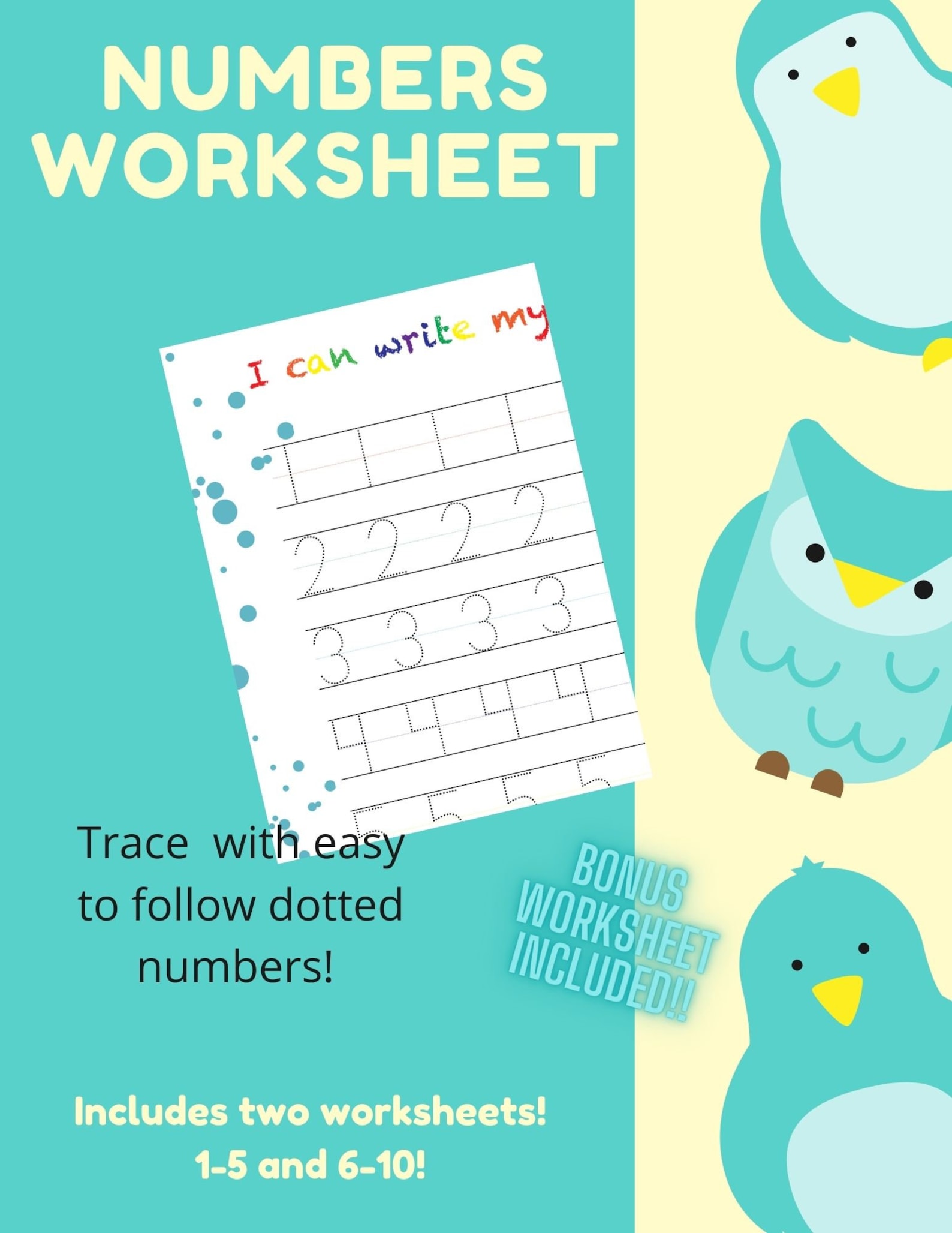 number-tracing-worksheet-digital-download-etsy